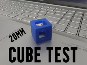 Cube test 20mm