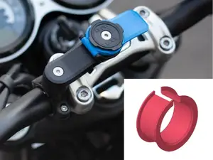 Adapter ring for Quadlock motorcycle phone mount