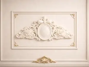 Parisian Coquette Wall Medallion