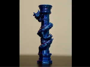 Chinese Dragon Pillar