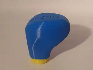 Ergonomic gear shift knob for customization