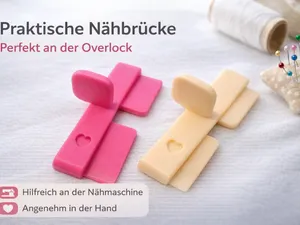 Praktische Nähbrücke für Overlock Nähhelferchen