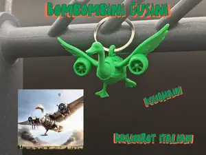 Bombombini Gusini Keychain Brainrot