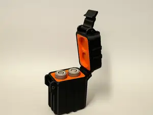 Rugged 21700 Battery Case