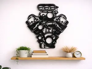 V8 combustion engine