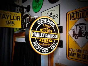 HARLEY DAVIDSON - 2-Sided Service Lightbox Sign