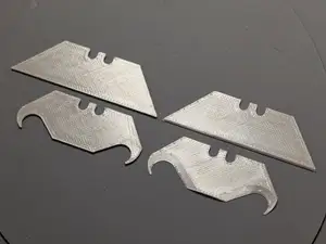 Trapezoid and Hooked Utility Knife Blades