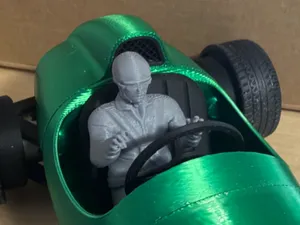 Car Driver Vintage - Formula CyberBrick