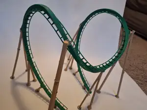B&M Cobra Roll roller coaster model