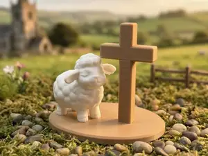 Sheep and the Cross of Christ