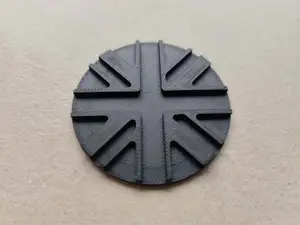Union Jack Motorcycle Engine Cover Cap