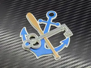 Italian REBUS Keychain – Chiave, Remo, Ancora
