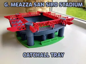 G. Meazza San Siro Stadium Catchall tray organizer