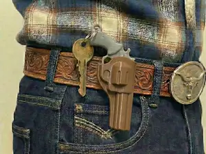The Quickdraw Keychain II: Revolver Edition
