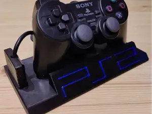 PS2 Controller Stand With Playstation 2 Logo (AMS)