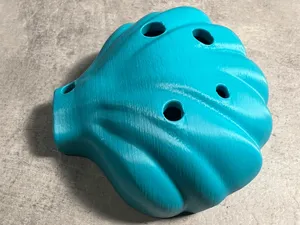 Mermaid shell musical ocarina