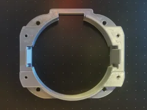 Foglight installation adapterplate