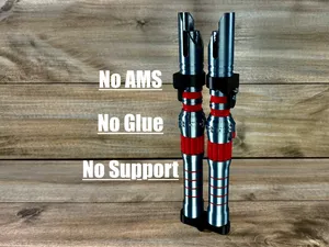 Dark Rey's Folding Lightsaber
