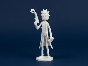 Rick Sanchez - Rick and Morty 3D Model