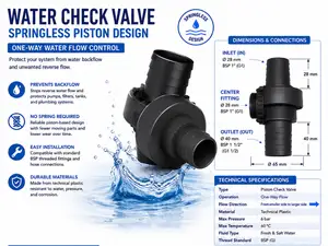 Water Check Valve for Pump Systems
