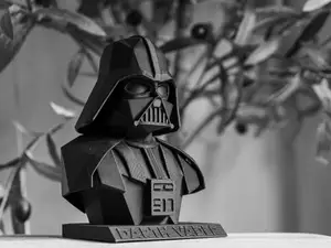 Low Poly Darth Vader Bust