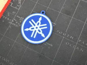 Yamaha 3D Keychain (Dual-Color / AMS Ready)