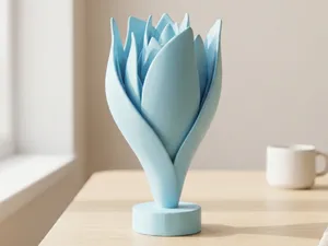 玉兰花摆件