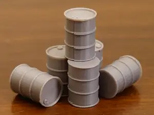 HO Scale 55 Gallon Drum