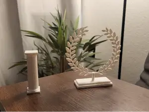 Laurel Wreath with Stand –Timeless Greek Elegance