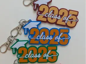 Class of 2025 Graduation Keychain