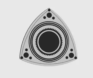 rotary engine coaster