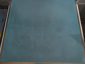Full Bed First Layer Calibration Sheet 255 x 255