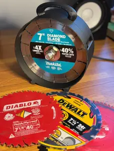 Circular Saw Blade Case for 7 1/4" - 184 mm Blades