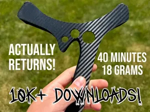 T-Shaped Returning Boomerang V2