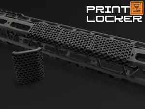(Snap In) M-LOK Rail Covers Hex Grip V2