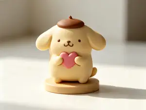 布丁狗-三丽鸥大家族周边公仔摆件-儿童涂色玩具