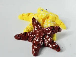 可活动柔性海星