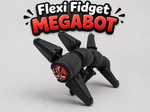 Flexi Fidget MEGABOT