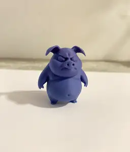 Grumpy small Pig