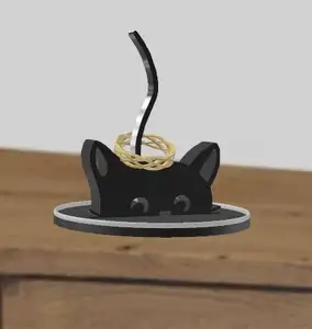 ring holder cat