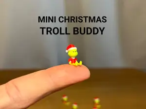 Mini Christmas Troll Buddy