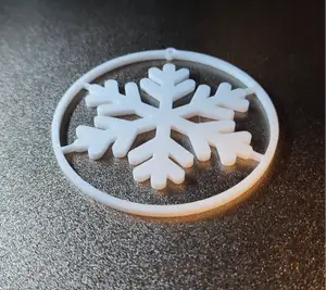 Snowflake flask