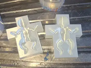 MOLDE PARA MINI BEBE REBORN DE SILICONE SOLIDO