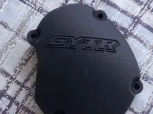 YZ 125 COPERCHIO CARTER GENERATORE LOGO "GYTR"