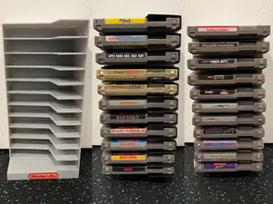 NES Vertical Cartridge Holder - Customizable