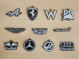 F1 2026 Team Logos Keychain Collection