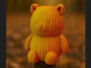 Der kuschelige Sonnenbaer gestrickt Strickmuster