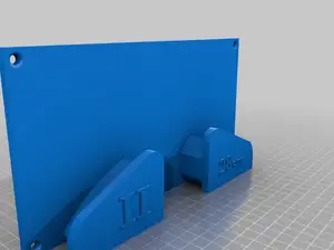 Wall holder for xp deus
