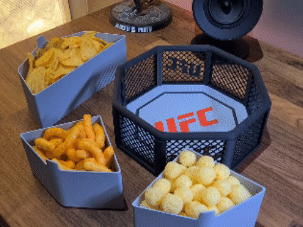 UFC Octagon Snack Container