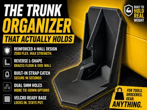 Unbreakable Trunk Cargo Holder | Reinforced Strap